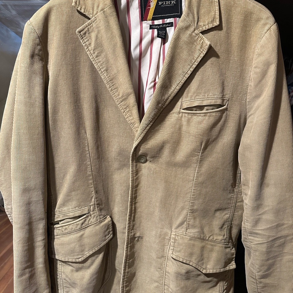 Fink corduroy Tan Men's Blazer